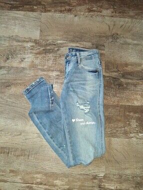 NWOT Rampage Mix Rise jeans